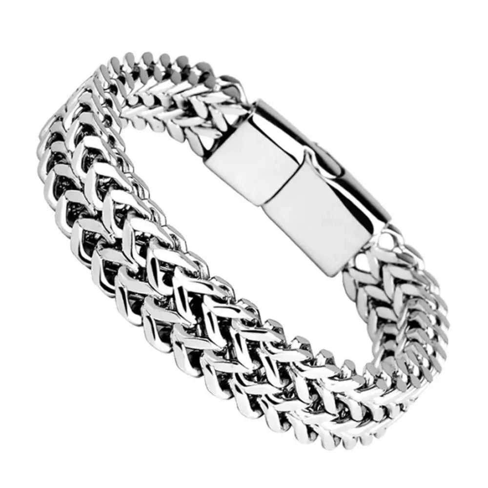 MAGNUS Braided Stainless Steel Bracelet